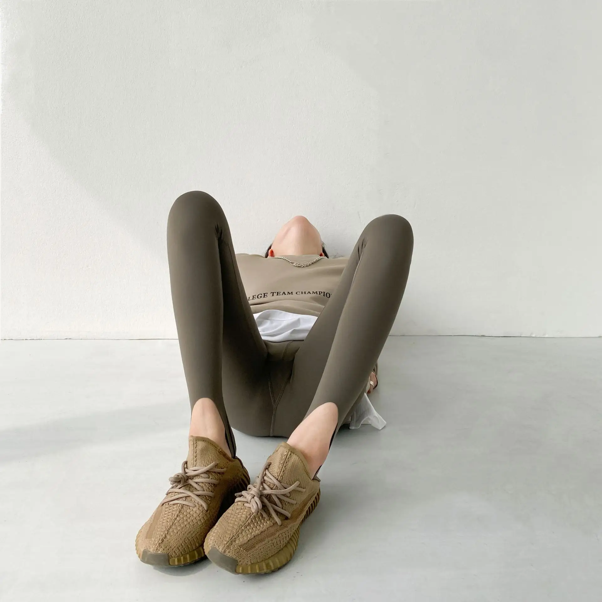 2023 Thin Korean Style Leggings Women High Waist Tight Foot Pants