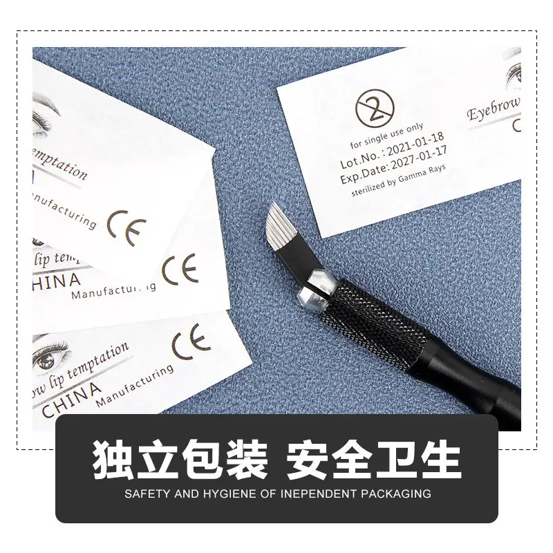 Thorn Eyebrow Needle with 28 Points for Precision Tattoo