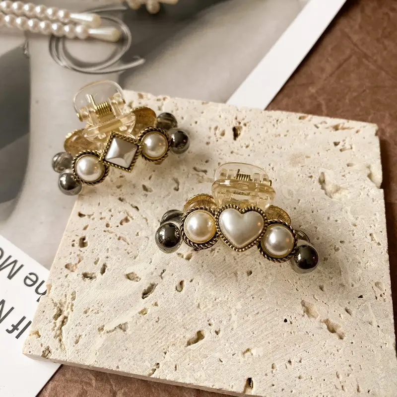 Vintage Pearl Hairpin Clip for Women - Image 7