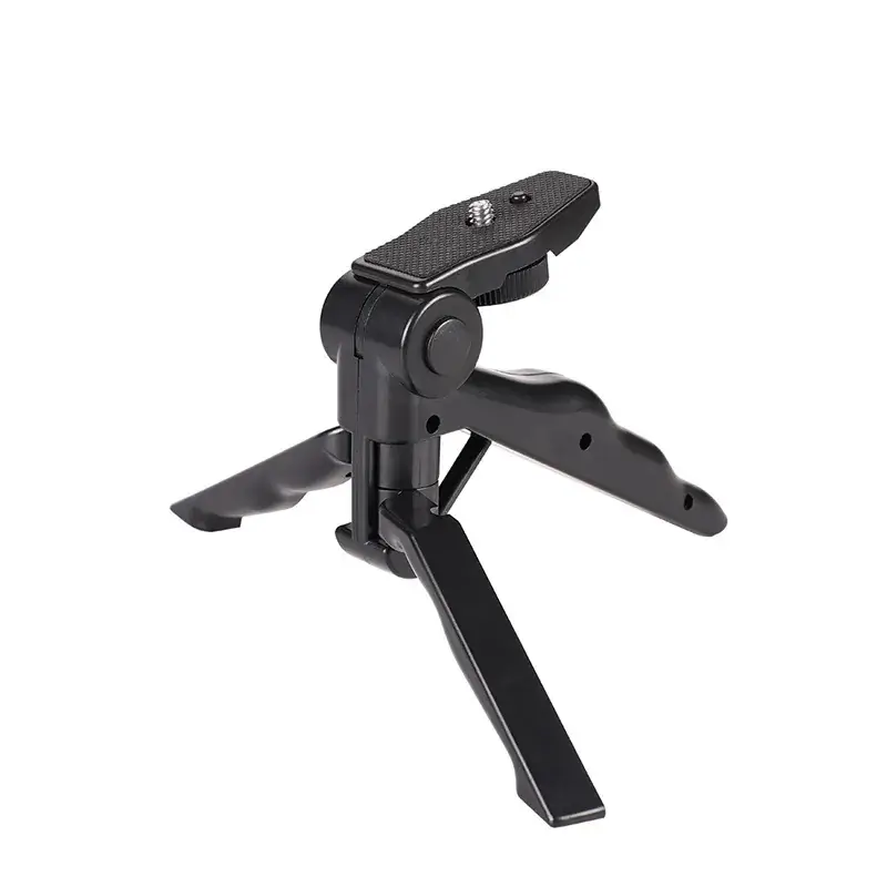 Mobile Phone Sports Camera Tripod Stand Black - Image 7