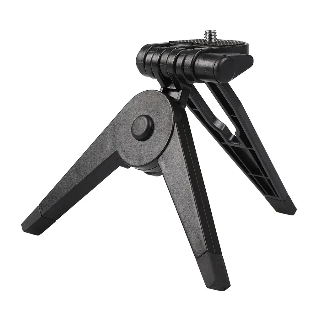 Mobile Phone Sports Camera Tripod Stand Black - Image 2