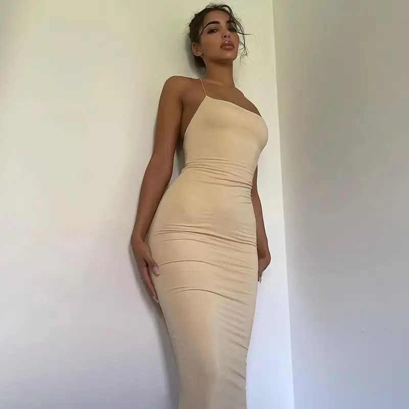 European American Cross-Border Backless Slim Fit Dress for Women — feature 31