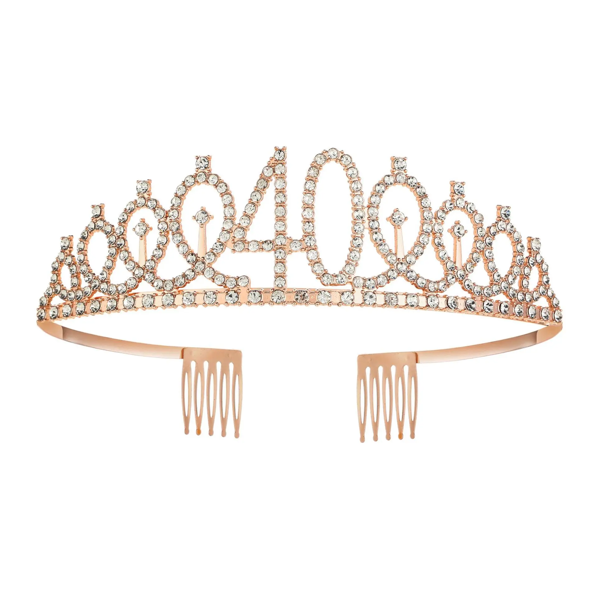 18th Birthday Crown Headband with Ribbon & Safety Pin - Image 14
