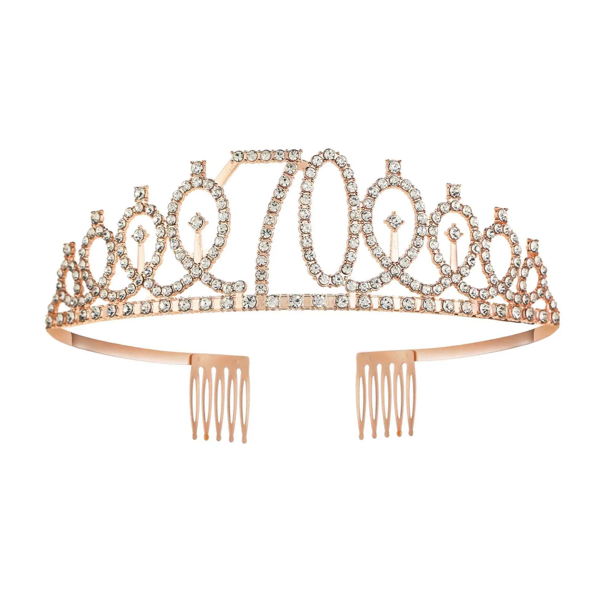 18th Birthday Crown Headband with Ribbon & Safety Pin - Image 17