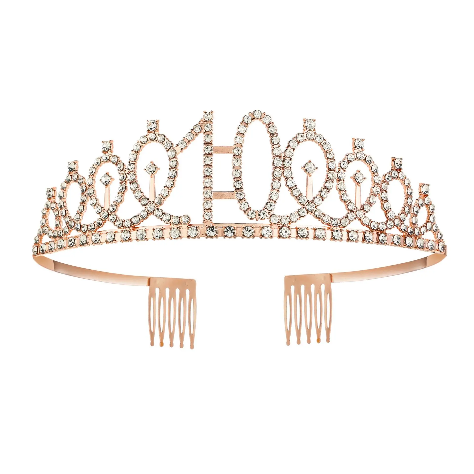 18th Birthday Crown Headband with Ribbon & Safety Pin - Image 18