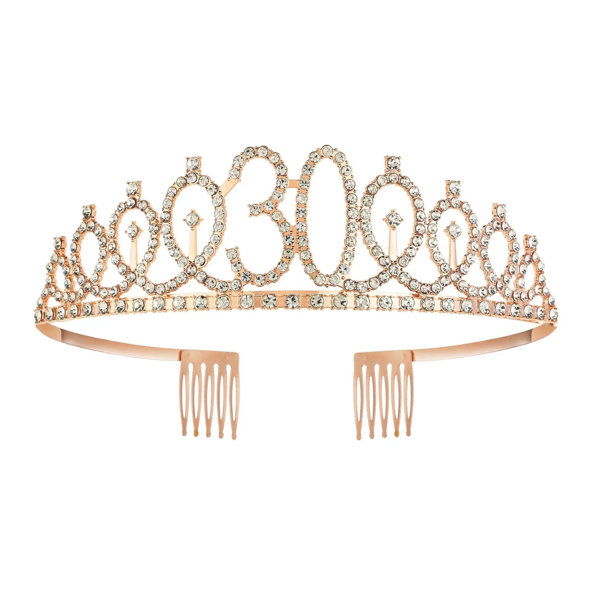 18th Birthday Crown Headband with Ribbon & Safety Pin - Image 22
