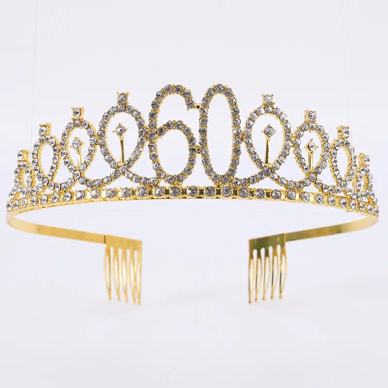 18th Birthday Crown Headband with Ribbon & Safety Pin - Image 8