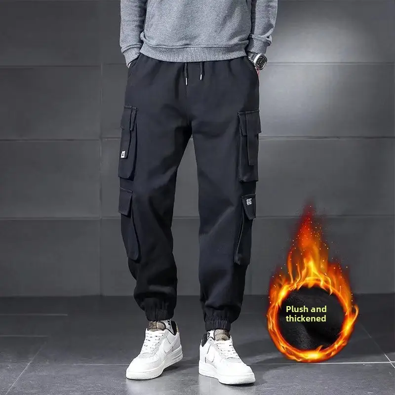 Men's Cargo Pants Large Japanese Style Welding Outdoor Work - Image 6