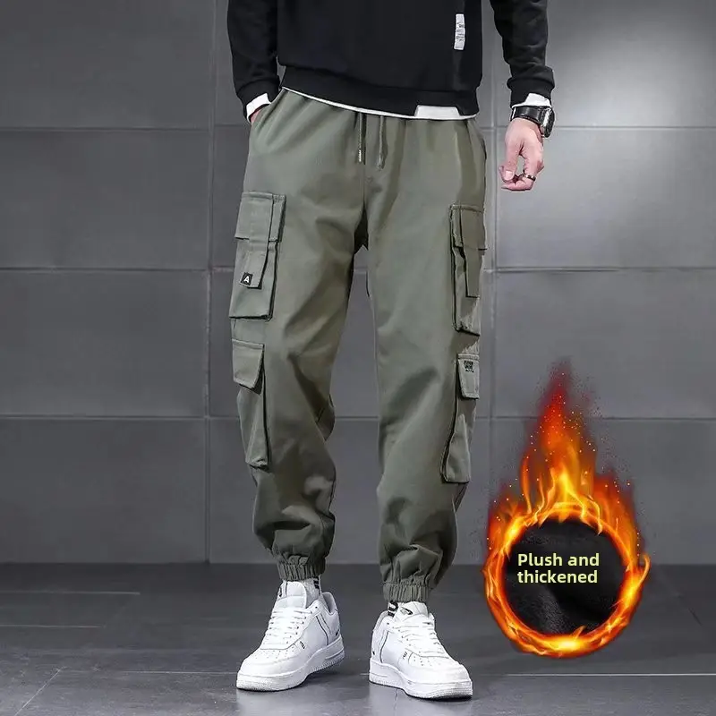 Men's Cargo Pants Large Japanese Style Welding Outdoor Work - Image 8