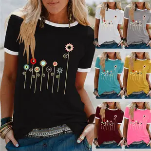 2024 Good Vibes Rainbow Printed T-Shirt — feature 19