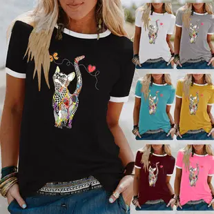 2024 Good Vibes Rainbow Printed T-Shirt — feature 23