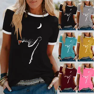 2024 Good Vibes Rainbow Printed T-Shirt — feature 5