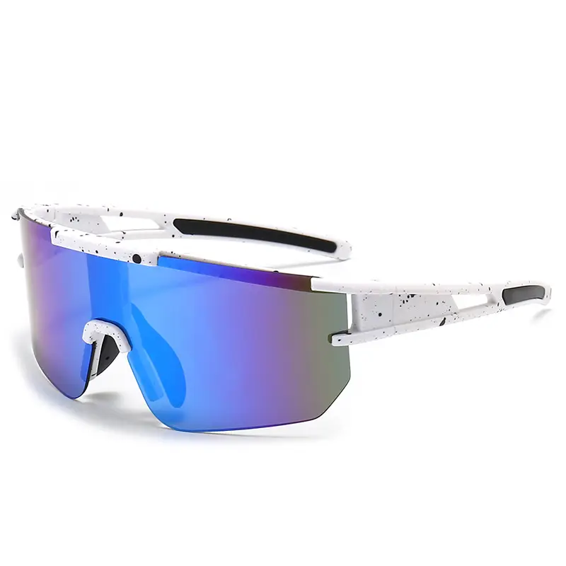 White frame ice blue