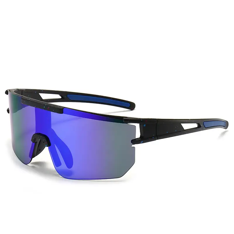 Men Sunglasses Cross-Border Hot Coating Black - Image 2