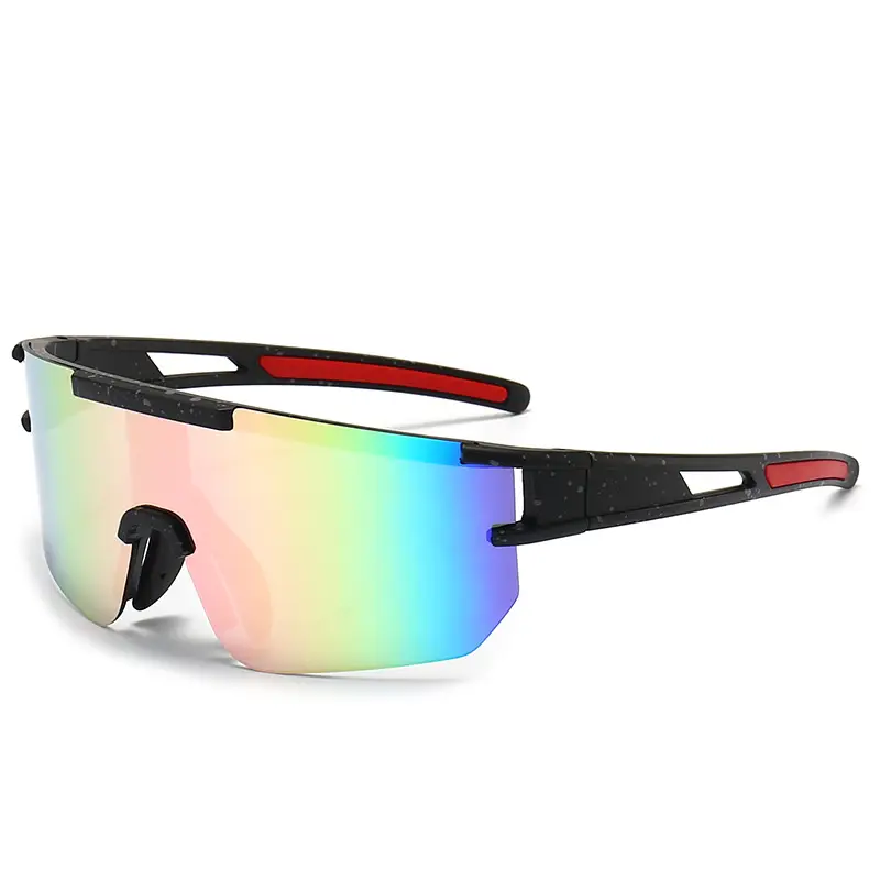 Men Sunglasses Cross-Border Hot Coating Black - Image 8