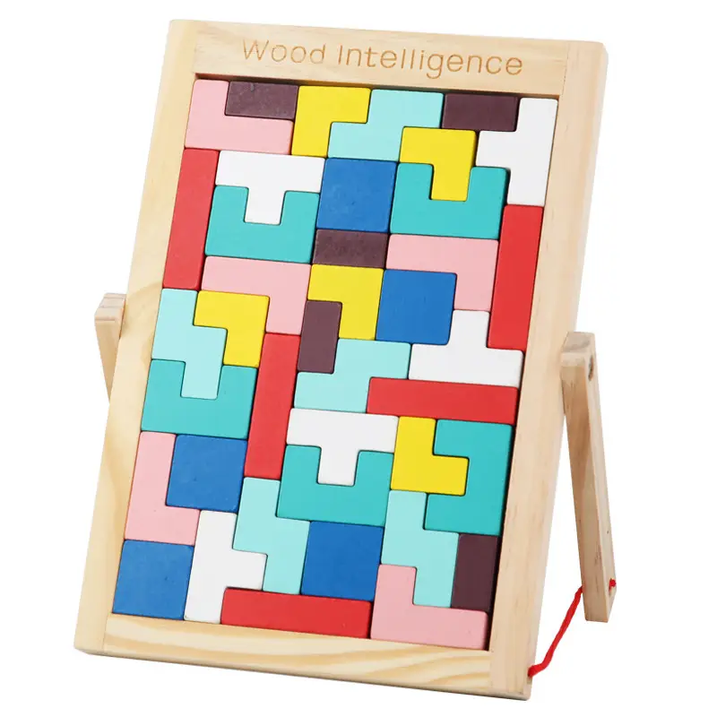 Three-Dimensional Tetris Puzzle for Kids Educational Toy