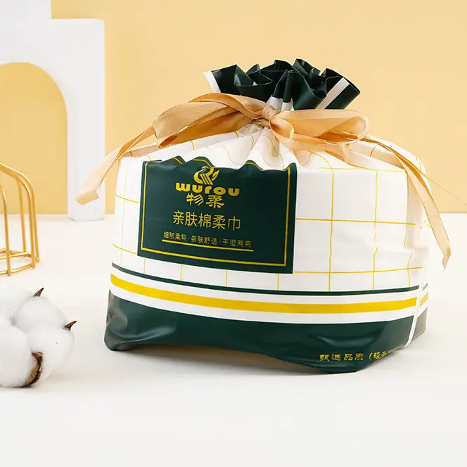 Disposable Cotton Towel Pearl Pattern Thickened - Image 7