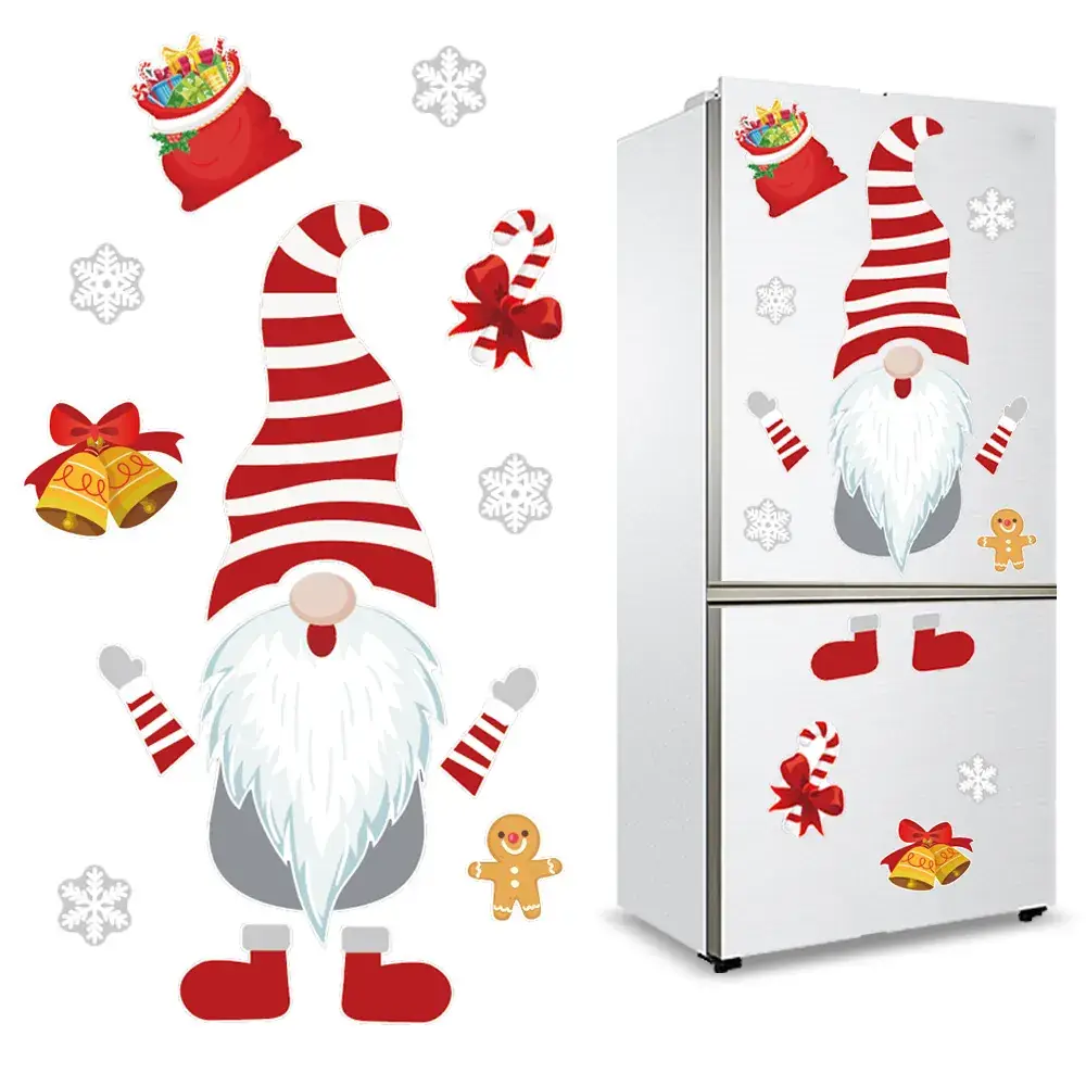Christmas Snowman Magnet for Refrigerator New Year Decor - Image 3