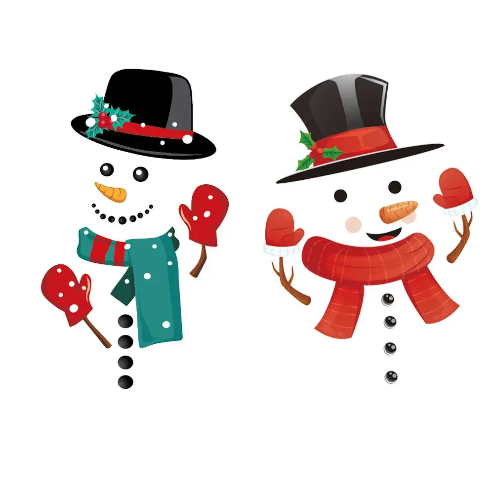 Christmas Snowman Magnet for Refrigerator New Year Decor - Image 10