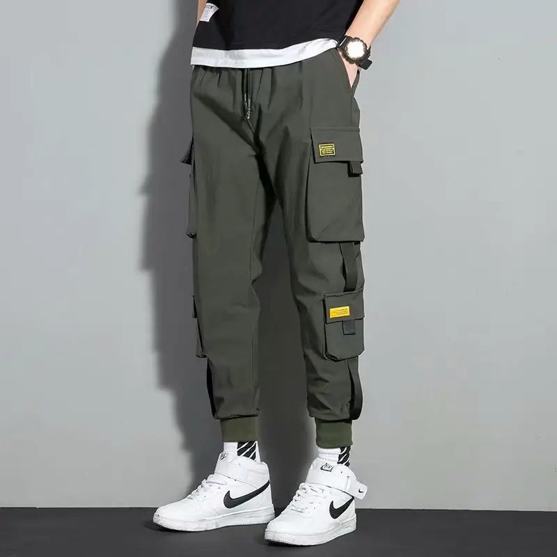 Men's Jogger Cargo Pants Trendy Brand Student Sweatpants High Street 2025 Spring/Summer Style Streetwear Pants Men's Cool Pants - Image 6