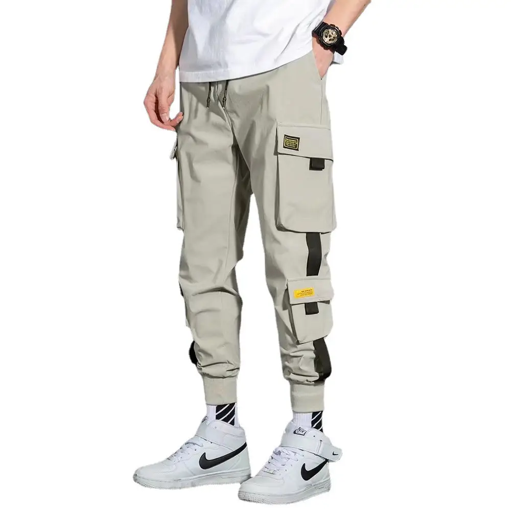 Men's Jogger Cargo Pants Trendy Brand Student Sweatpants High Street 2025 Spring/Summer Style Streetwear Pants Men's Cool Pants - Image 8