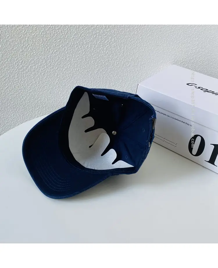 Japanese Embroidered Baseball Cap Blue for Men Women — feature 10