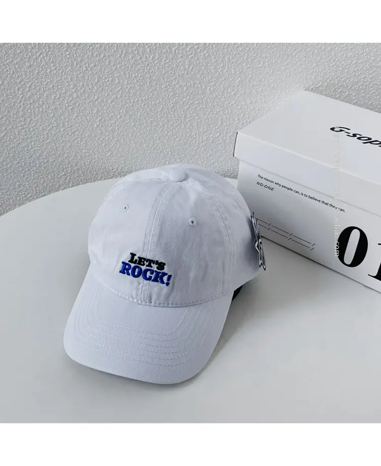Japanese Embroidered Baseball Cap Blue for Men Women - Image 4
