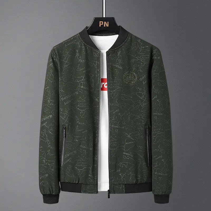 Men's Fleece Lined Jacket Black Fleece Plus Size - Image 2