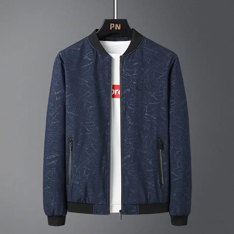 Men's Fleece Lined Jacket Black Fleece Plus Size - Image 4