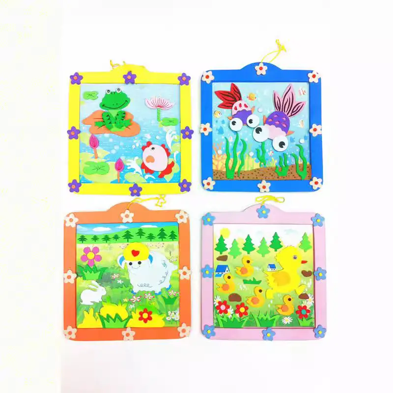 DIY EVA Stickers Children's Educational Toy Bag