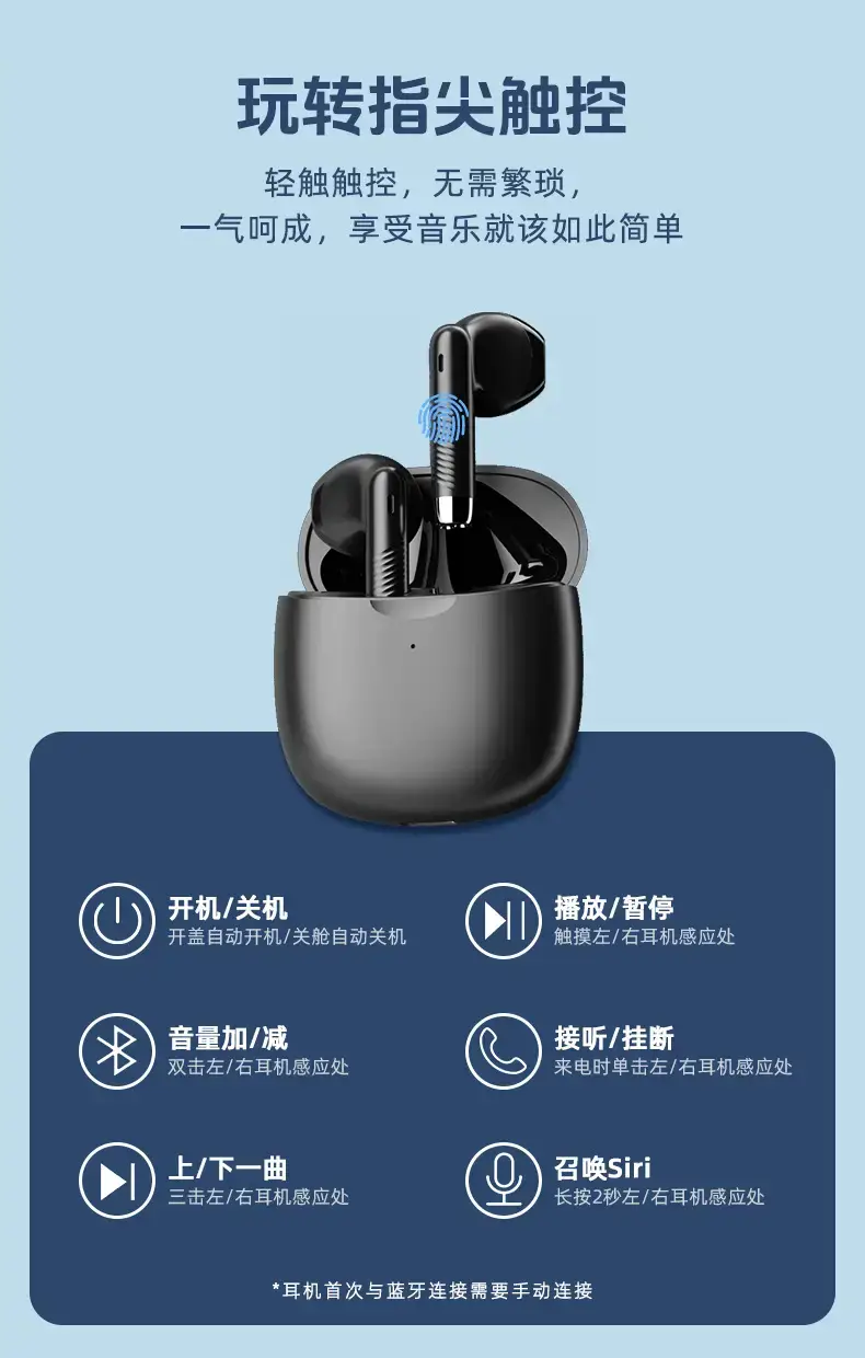 Cross-Border Bluetooth 5.3 Karaoke Headset with Noise Cancellation — feature 10