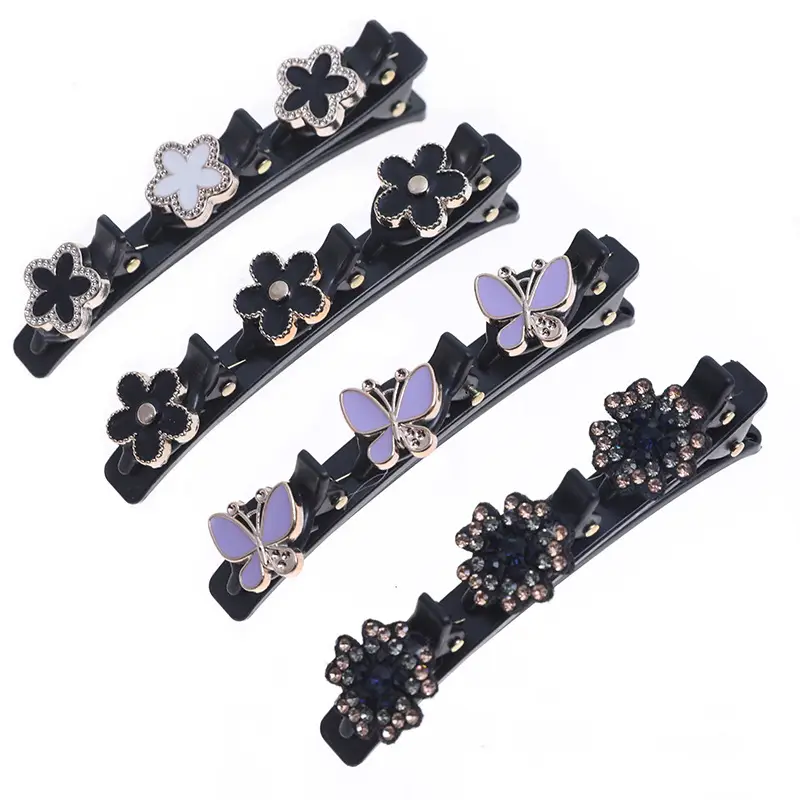 Diamond Cherry Hair Clips for Women with Rhinestone Shark Design — feature 11