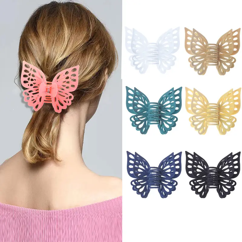 Diamond Cherry Hair Clips for Women with Rhinestone Shark Design — feature 7