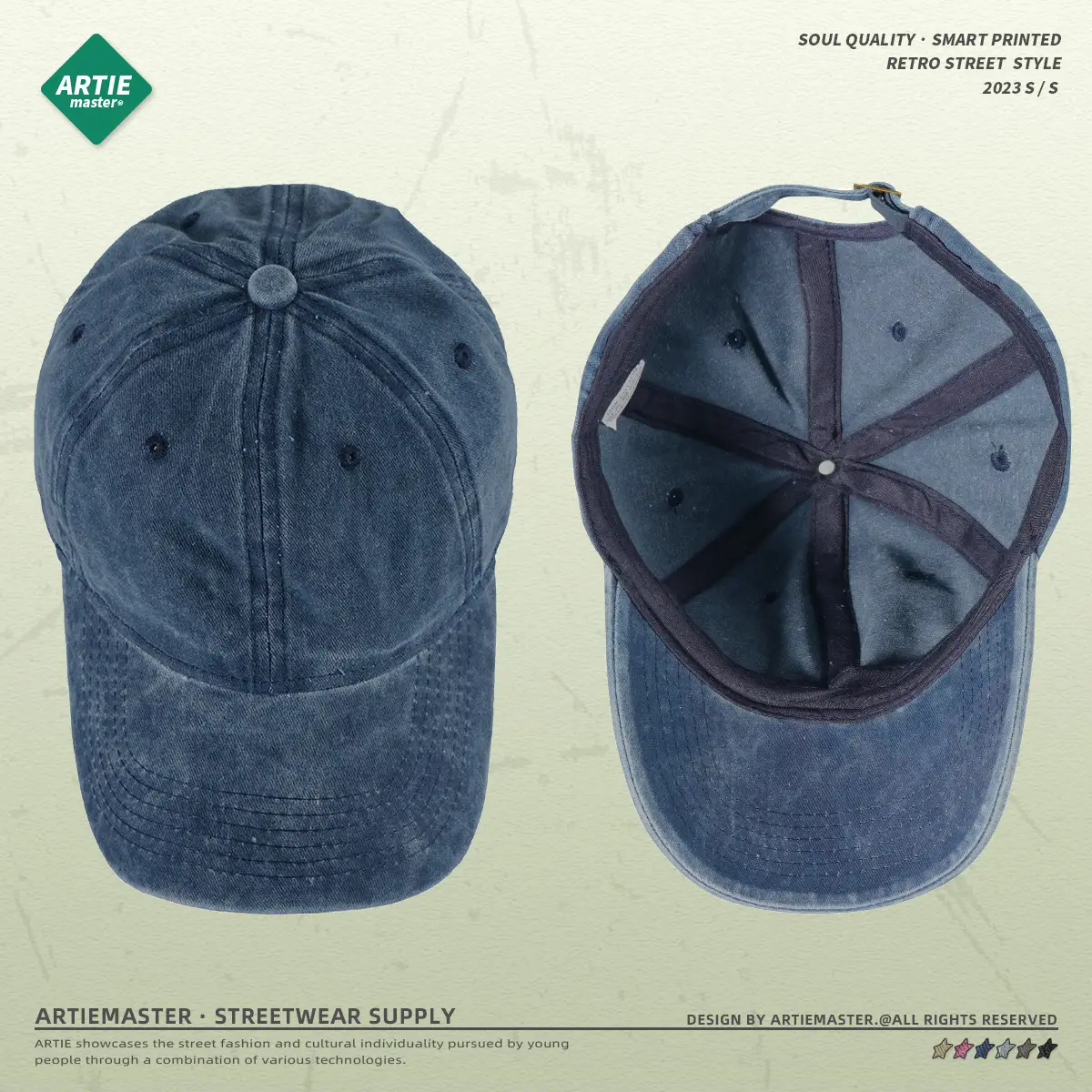 Duck Tongue Baseball Cap for Men Women Grey