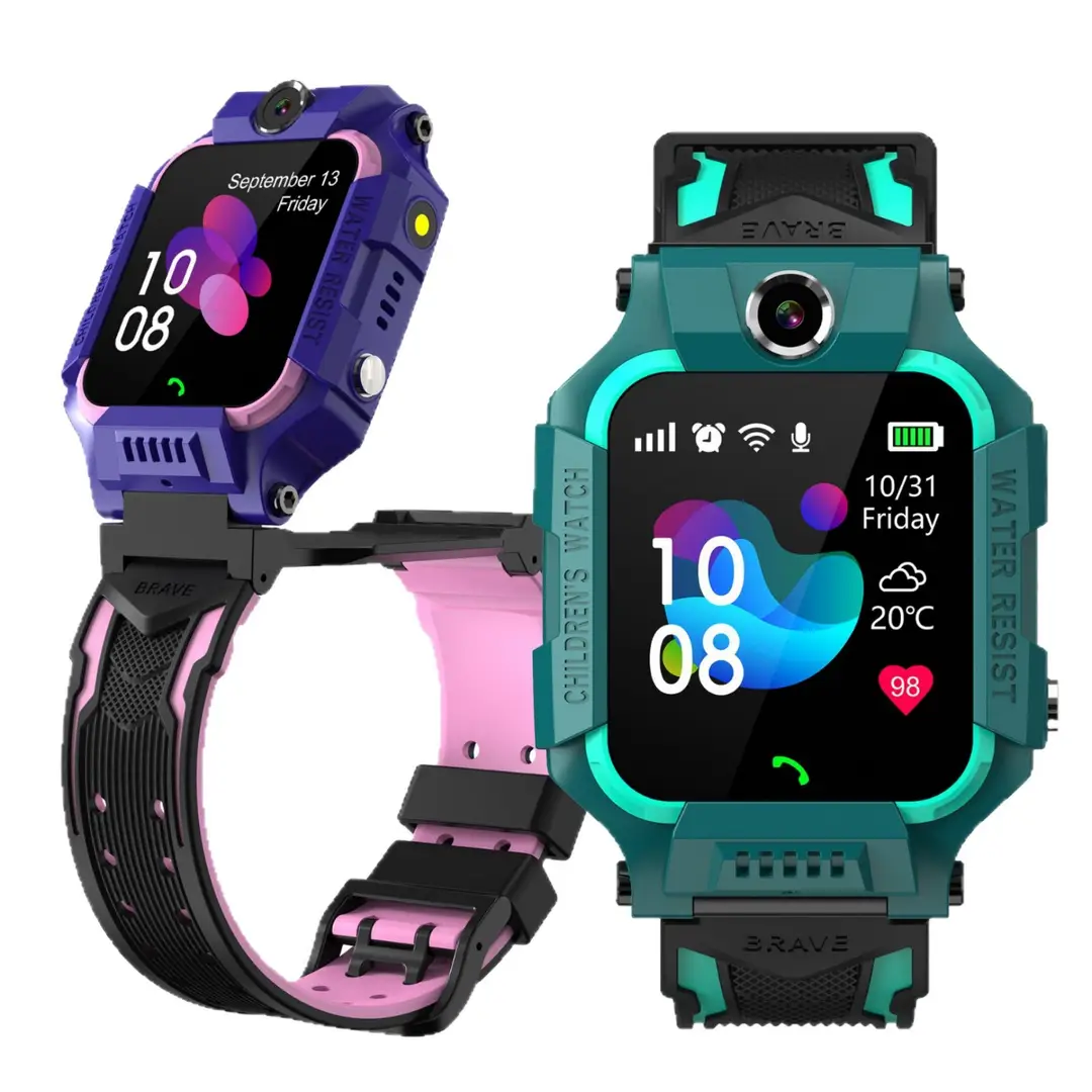 Cross-Border Q19 Sixth-Generation Children's Smart Watch 360-Degree Rotating Smart Watch Student Positioning and Calling Watch
