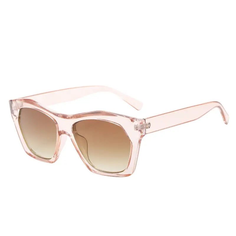 Korean Style Oval Face Sunglasses with UV Protection