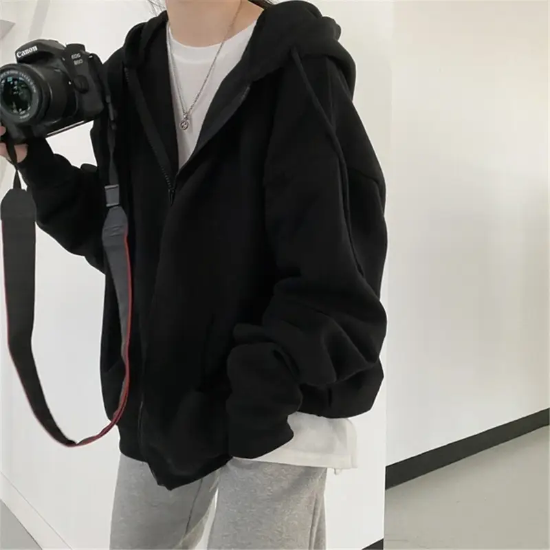 Grey Fleece Lined Hooded Coat for Girls Winter Wear — feature 7