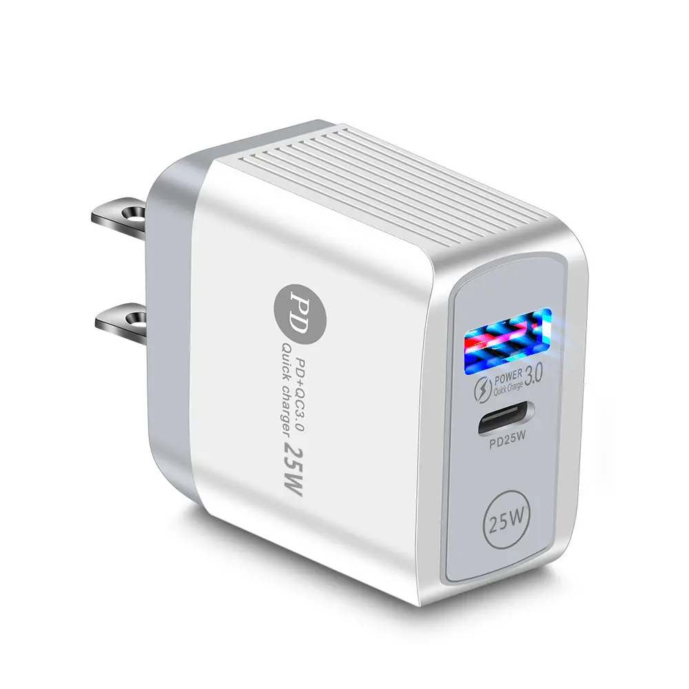 25W PD iPhone Charger QC3.0 Travel Fast Charge - Image 4
