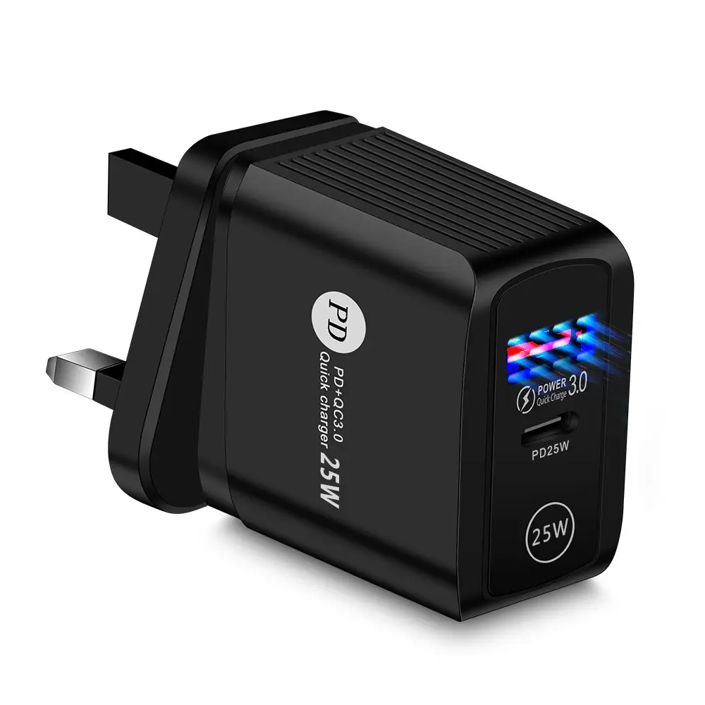 25W Fast Charging Type-C Adapter for European & American Markets - Image 5