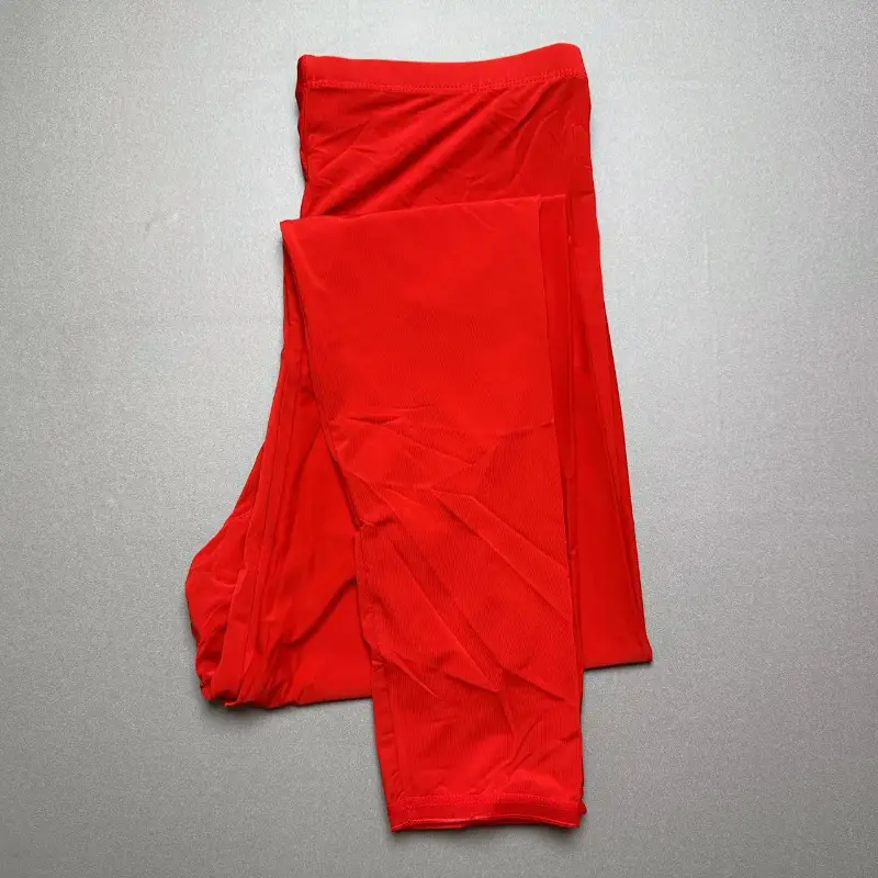 Red Ultra-Thin Ice Silk Mask Clothing for Women - Image 6