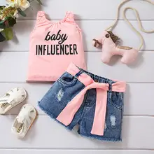 Pink Flying Sleeve Tether Button Romper for Girls — feature 15