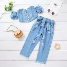 Pink Flying Sleeve Tether Button Romper for Girls — feature 23