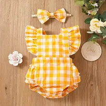 Pink Flying Sleeve Tether Button Romper for Girls — feature 5