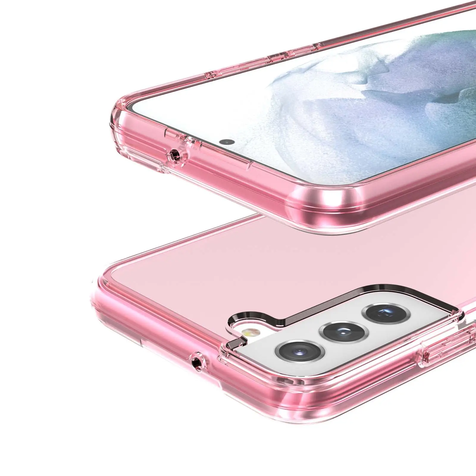 Samsung Terminator S22 Plus Pink Drop-Resistant 2-in-1 Case - Image 11