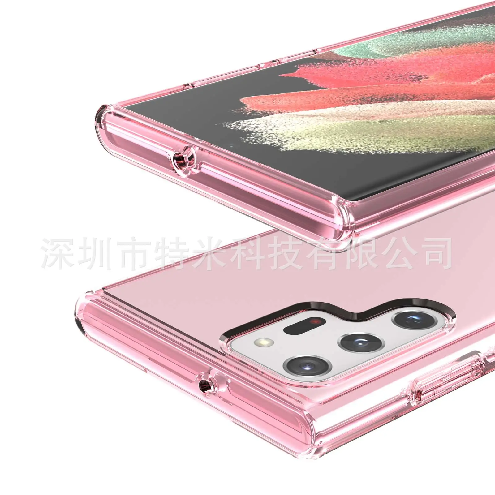 Samsung Terminator S22 Ultra Transparent Anti-Fall Phone Case