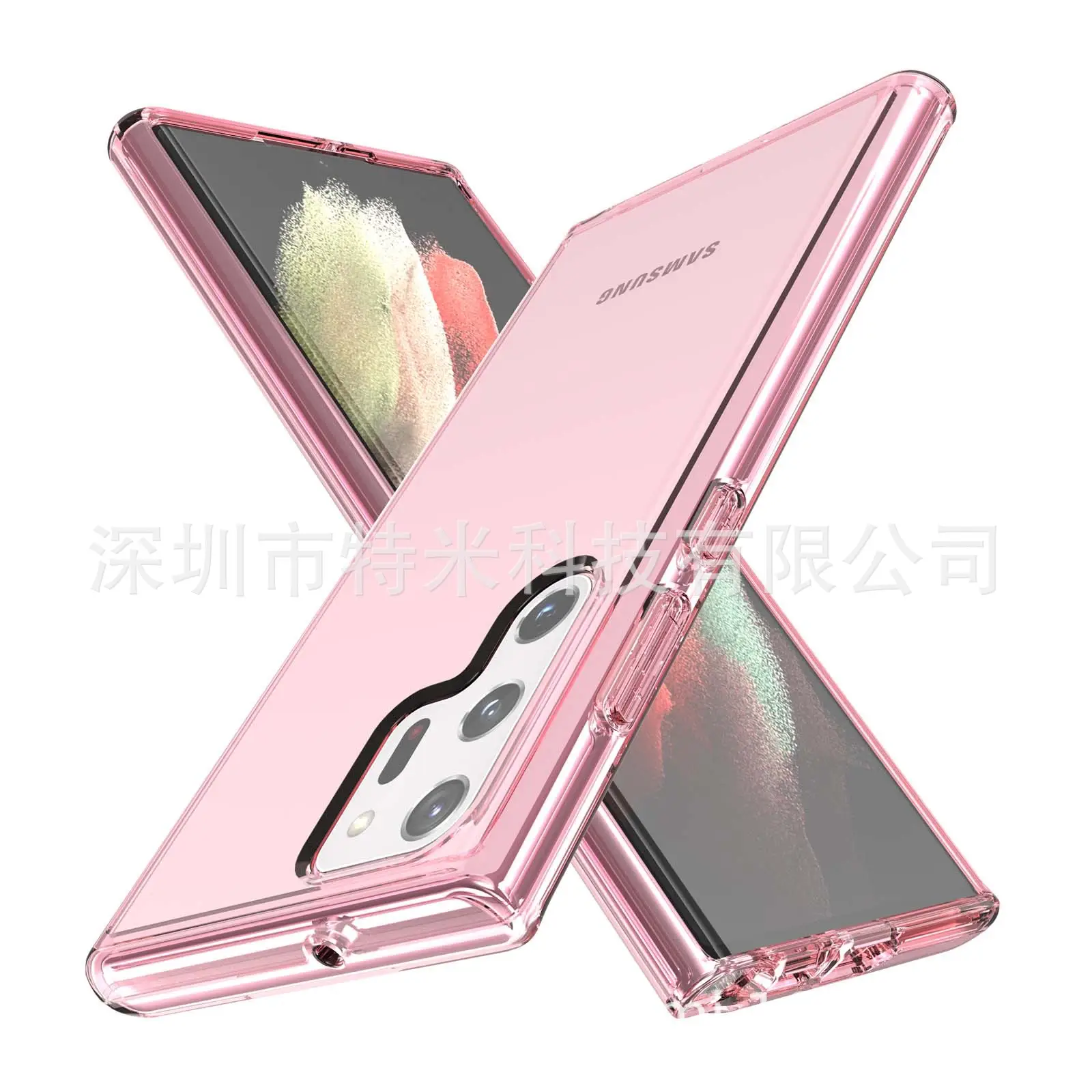 Samsung Terminator S22 Ultra Transparent Anti-Fall Phone Case