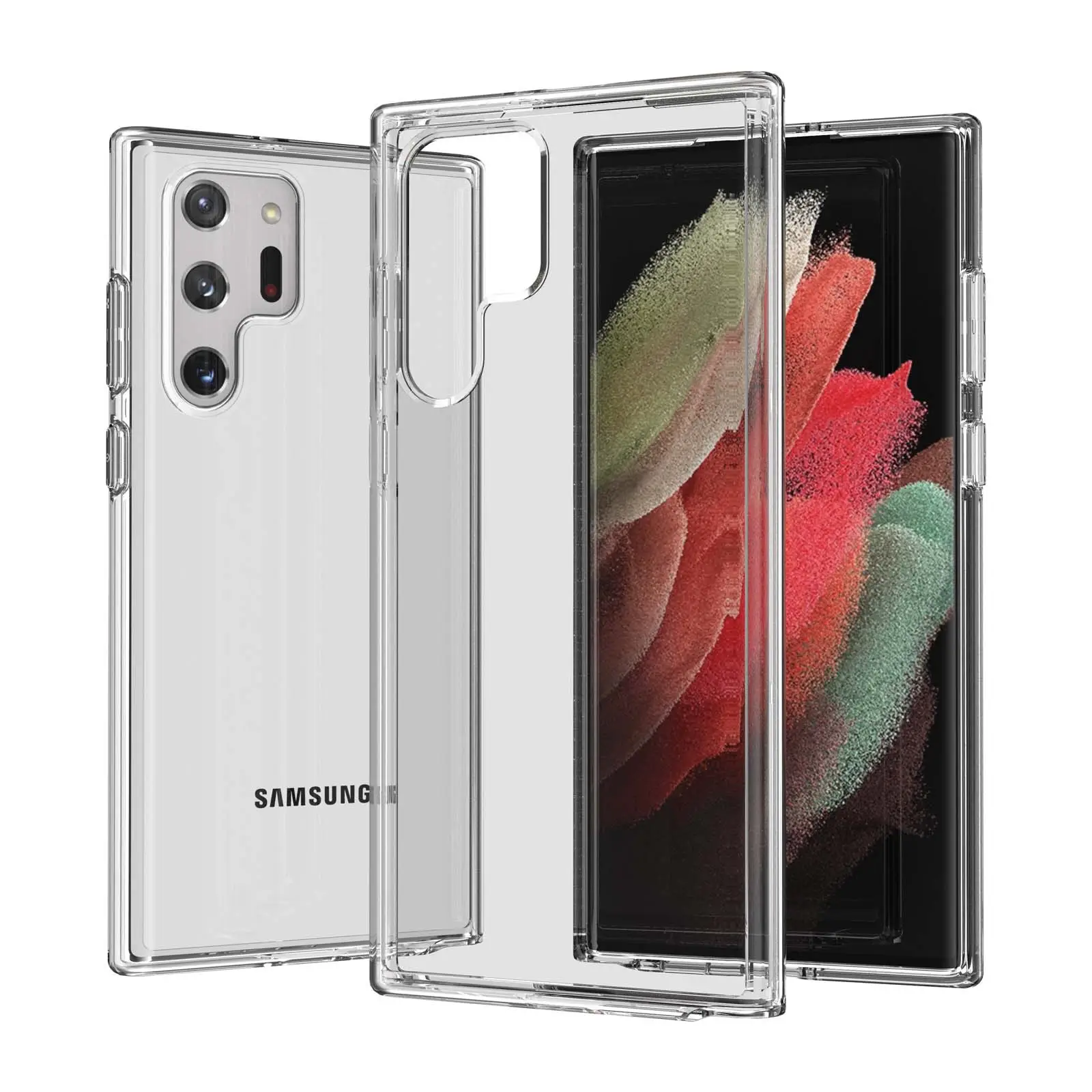 Samsung Terminator S22 Ultra Transparent Anti-Fall Phone Case
