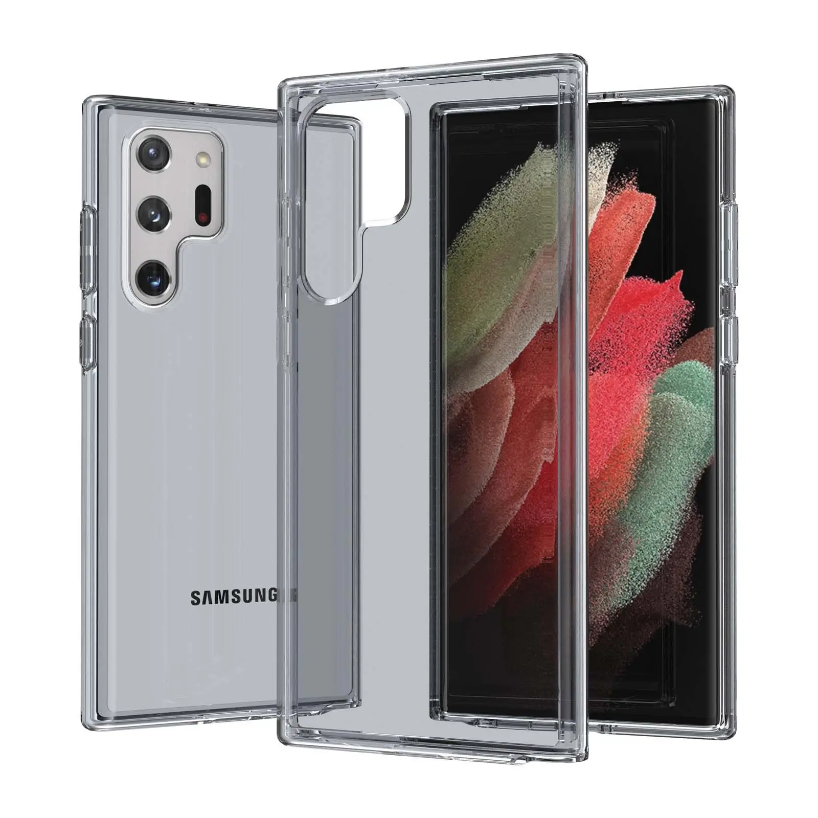 Samsung Terminator S22 Ultra Transparent Anti-Fall Phone Case