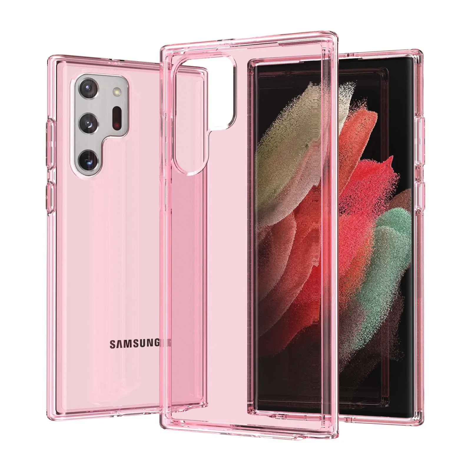 Samsung Terminator S22 Ultra Transparent Anti-Fall Phone Case