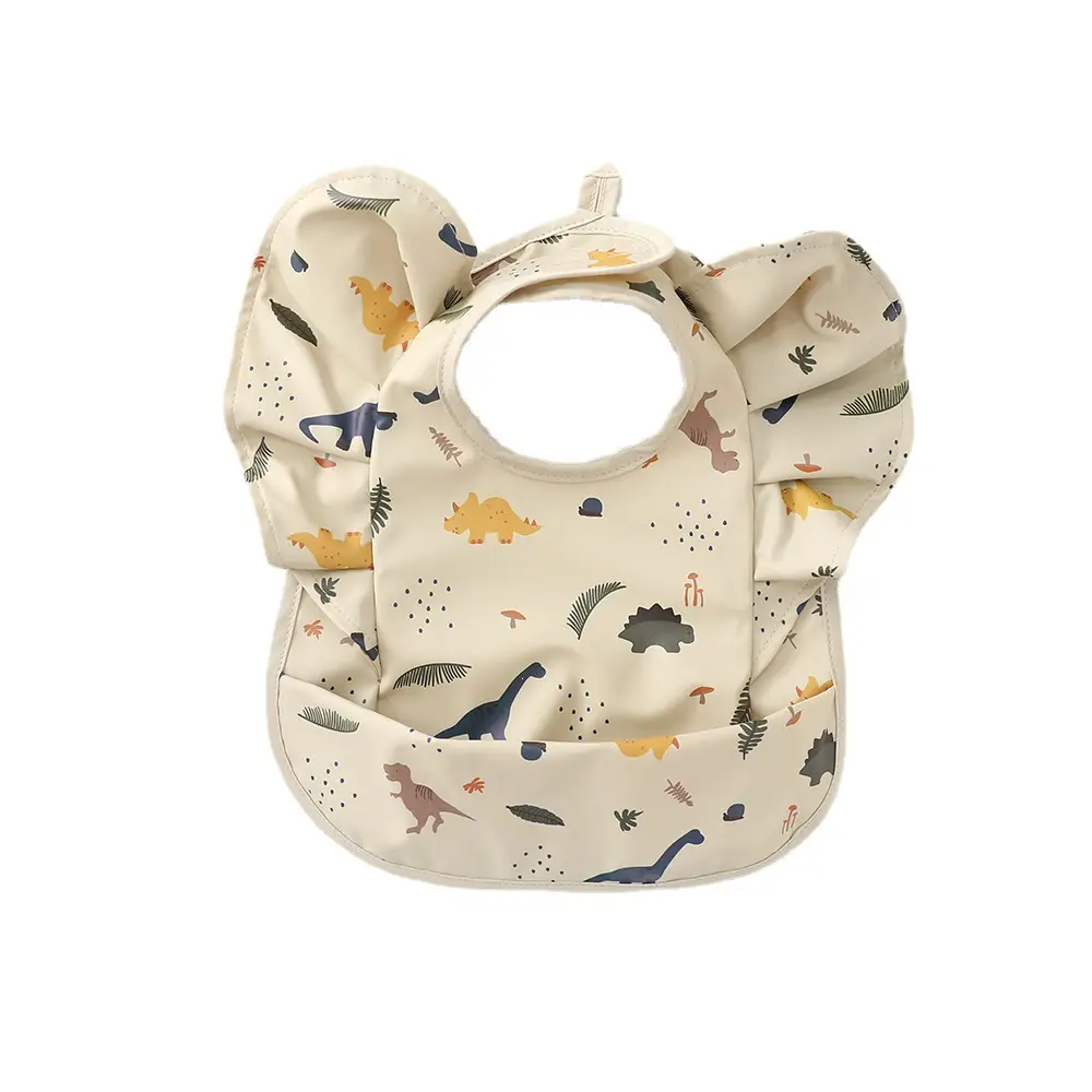 Denim Baby Food Bag with Angel Wings Embroidery - Image 99